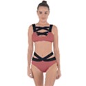 Blush Red - Bandaged Up Bikini Set  View1