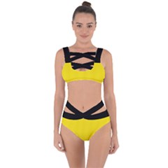 Bumblebee Yellow - Bandaged Up Bikini Set 