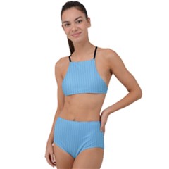 Baby Blue - High Waist Tankini Set by FashionLane