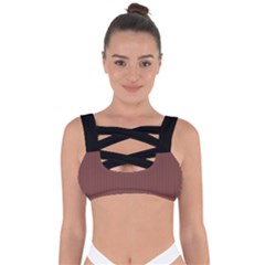 Bole Brown - Bandaged Up Bikini Top by FashionLane