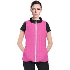 Brilliant Rose - Women s Puffer Vest by FashionLane