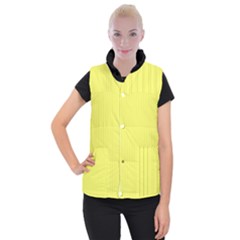 Laser Lemon - Women s Button Up Vest by FashionLane