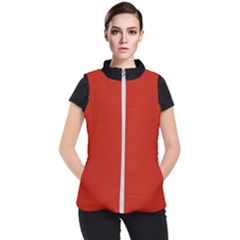 Christmas Red - Women s Puffer Vest