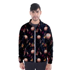 Seamless Garden Pattern Men s Windbreaker by designsbymallika