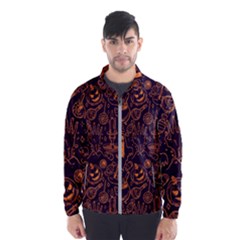 Halloween Pattern 5 Men s Windbreaker by designsbymallika