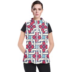 Diwali Pattern Women s Puffer Vest by designsbymallika