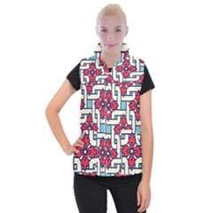 Diwali Pattern Women s Button Up Vest by designsbymallika