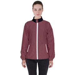 Brandy Brown - Women s High Neck Windbreaker