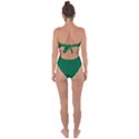 Cadmium Green - Tie Back One Piece Swimsuit View2