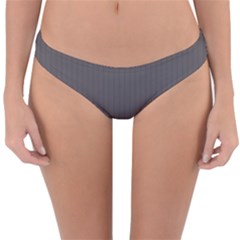 Carbon Grey - Reversible Hipster Bikini Bottoms by FashionLane