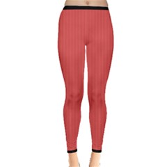 Valentine Red - Inside Out Leggings by FashionLane