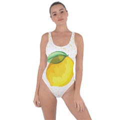 Illustration Sgraphic Lime Orange Bring Sexy Back Swimsuit by HermanTelo