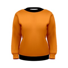 Deep Saffron - Women s Sweatshirt by FashionLane