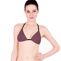 Dull Purple - Bikini Top