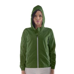 Crocodile Green - Women s Hooded Windbreaker