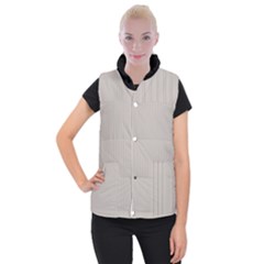 Pale Grey - Women s Button Up Vest by FashionLane
