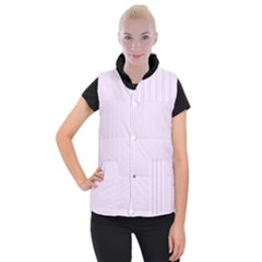 Pale Purple - Women s Button Up Vest by FashionLane