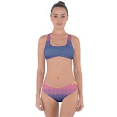 Fall Palette Criss Cross Bikini Set by goljakoff