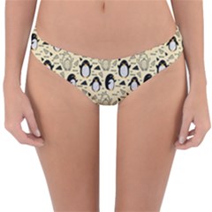 Cute Penguin Love Reversible Hipster Bikini Bottoms by designsbymallika