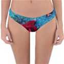 Red Roses In Water Reversible Hipster Bikini Bottoms View1