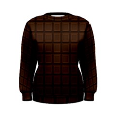 Chocolate Women s Sweatshirt by goljakoff