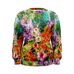 Forest Flowers  Women s Sweatshirt by ArtsyWishy