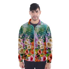 Forest Flowers  Men s Windbreaker by ArtsyWishy