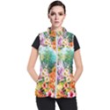 Forest Flowers  Women s Puffer Vest View1