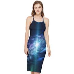 The Galaxy Bodycon Cross Back Summer Dress by ArtsyWishy