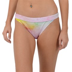 Rainbow Splashes Band Bikini Bottom by goljakoff