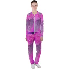 Purple Space Casual Jacket And Pants Set by goljakoff