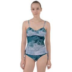 Blue Waves Sweetheart Tankini Set by goljakoff