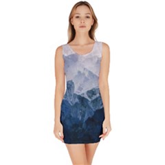 Blue Mountain Bodycon Dress by goljakoff