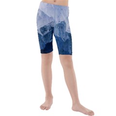 Blue Mountain Kids  Mid Length Swim Shorts by goljakoff