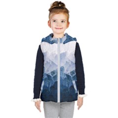 Blue Mountain Kids  Hooded Puffer Vest by goljakoff