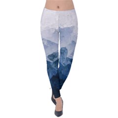 Blue Mountain Velvet Leggings by goljakoff