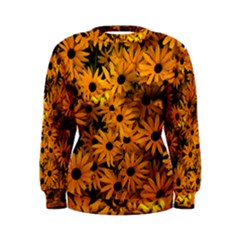 Rudbeckias  Women s Sweatshirt by Sobalvarro