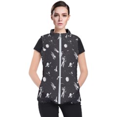 Space Love Women s Puffer Vest by designsbymallika