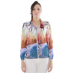 Paysage D hiver Women s Windbreaker by sfbijiart