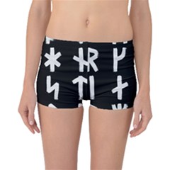 Younger Futhark Rune Set Collected Inverted Boyleg Bikini Bottoms by WetdryvacsLair