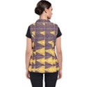 YELLOW, Traffic, cone, arrow, cracks, asphalt  Women s Puffer Vest View2