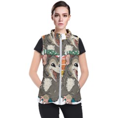 Possum - Be Urself Women s Puffer Vest by Valentinaart