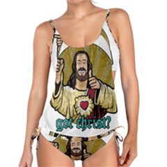 Buddy Christ Tankini Set by Valentinaart