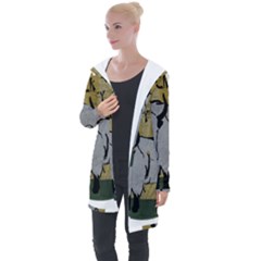 Chinese New Year ¨c Year Of The Ox Longline Hooded Cardigan by Valentinaart