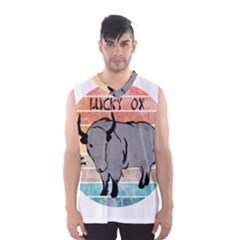 Chinese New Year ¨c Year Of The Ox Men s Basketball Tank Top by Valentinaart