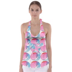 Colorful Babydoll Tankini Top by Sparkle