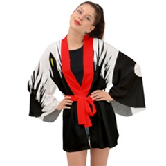 House Long Sleeve Kimono by grafikamaria