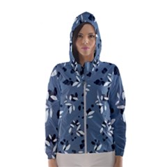 Abstract Fashion Style  Women s Hooded Windbreaker by Sobalvarro