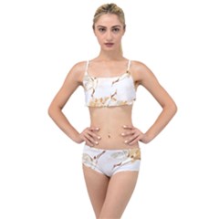 Birds And Flowers  Layered Top Bikini Set by Sobalvarro