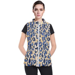 Leopard Skin  Women s Puffer Vest by Sobalvarro